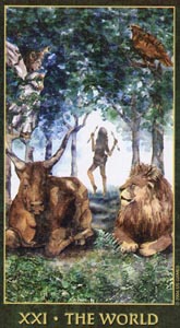 De Wereld (Forest Folklore-deck)