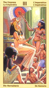De Keizerin (Ramses Tarot Of Eternity-deck)
